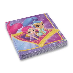 Papierové obrúsky Shimmer & Shine 33 x 33 cm, 20 ks